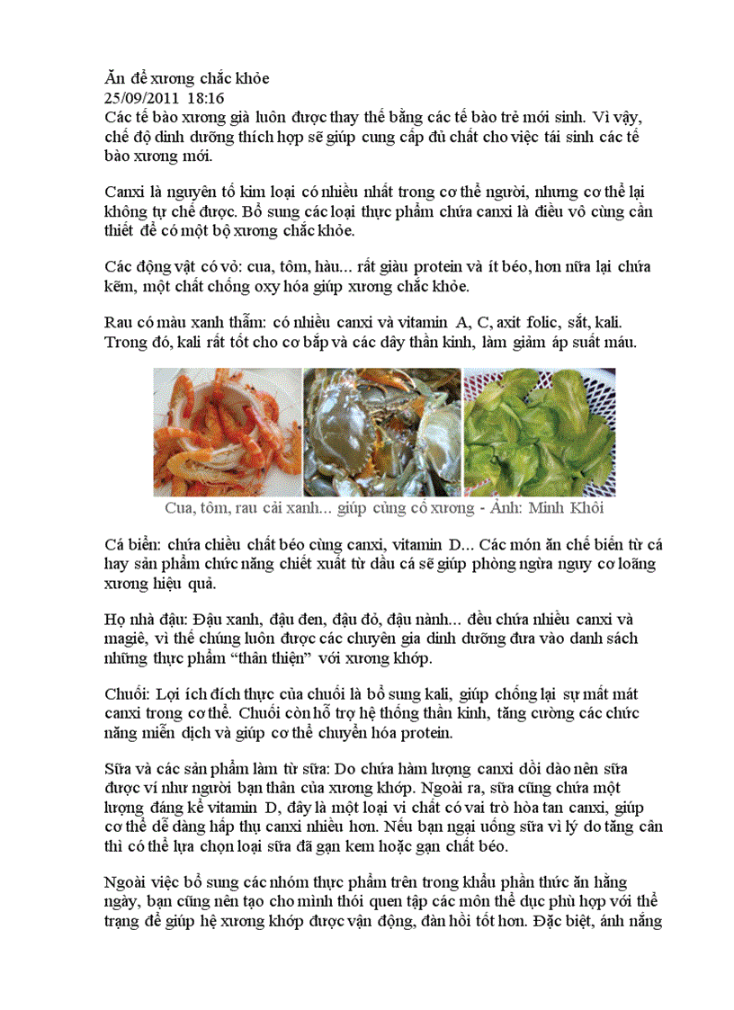 image for page Ăn để xương chắc khỏe