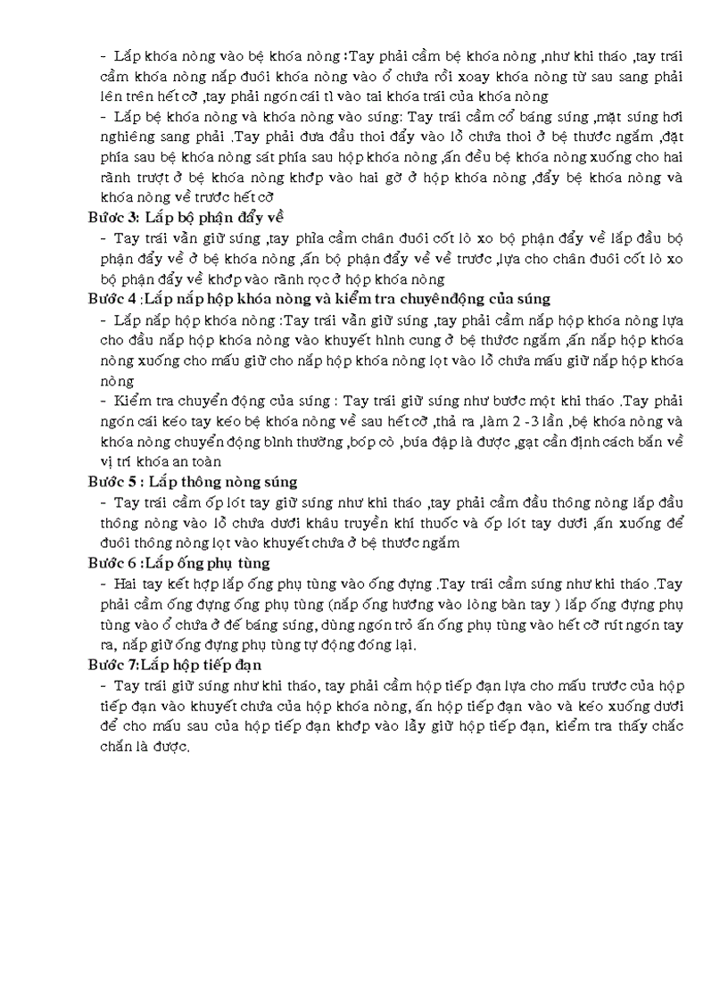 image for page Bài giảng gdqp đh binh khí tiểu liên ak