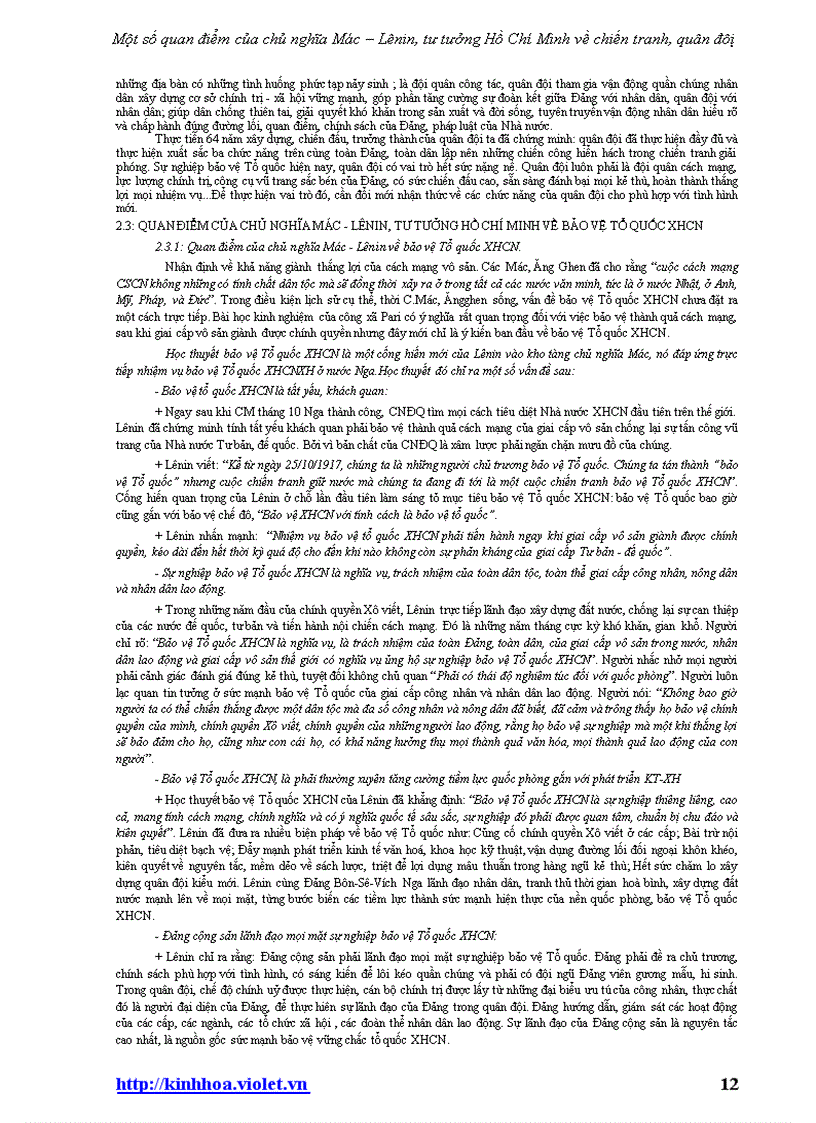 image for page Bài giảng giáo dục quốc phòng