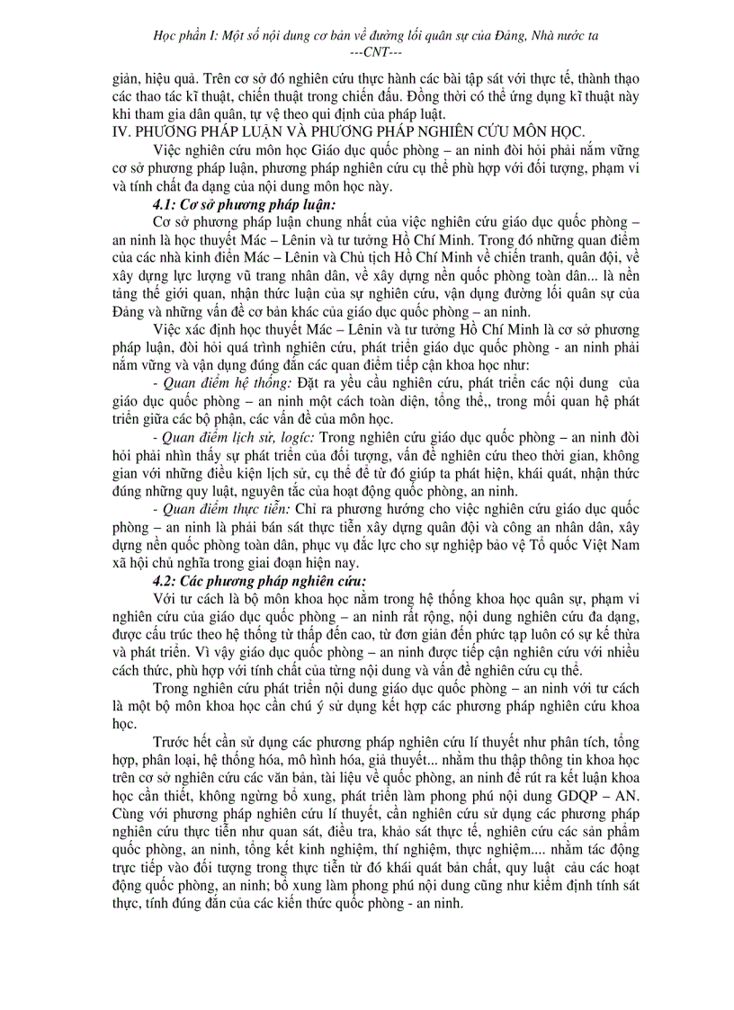 image for page Bài giảng môn Giáo dục quốc phòng ĐH ktktcn CNT2010