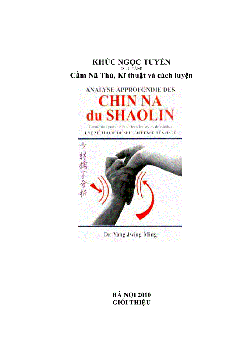 image for page Cầm nã thủ Kỹ thuật và cách luyện