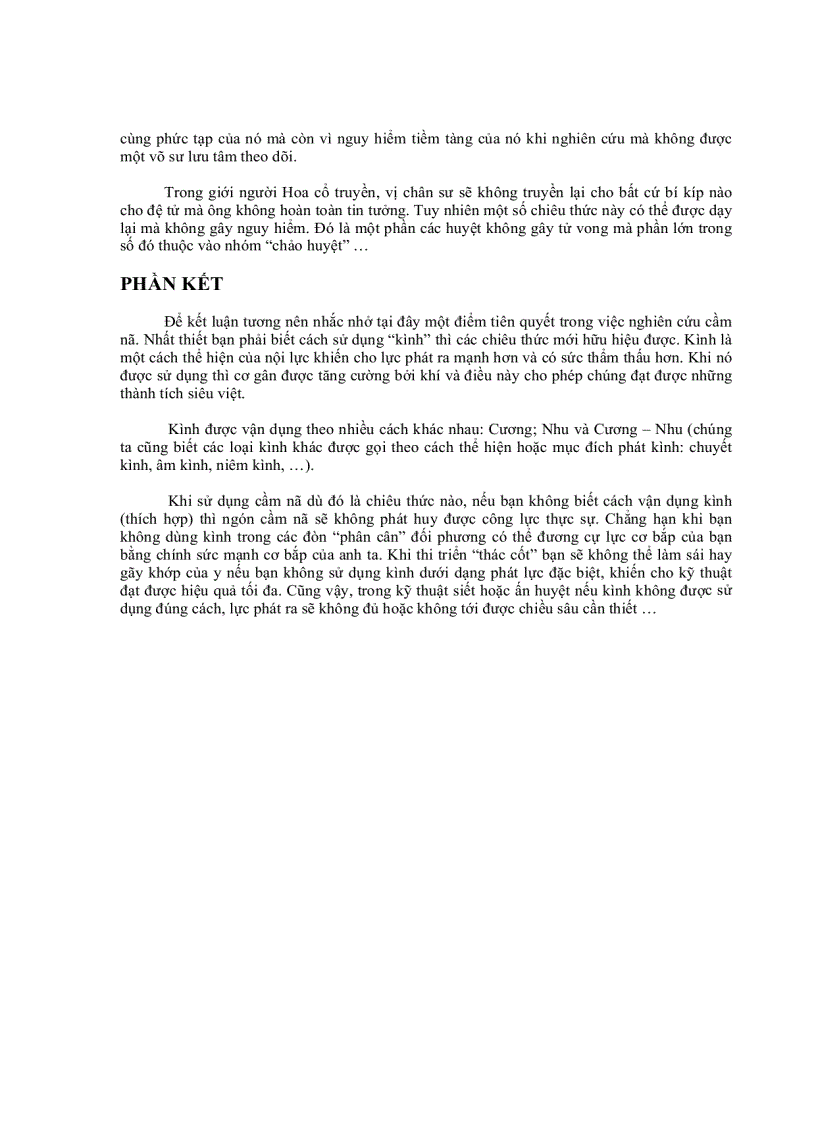 image for page Cầm nã thủ Kỹ thuật và cách luyện