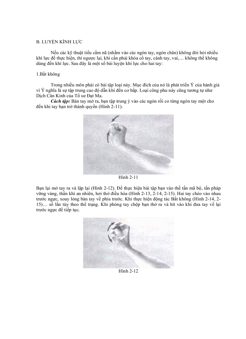 image for page Cầm nã thủ Kỹ thuật và cách luyện