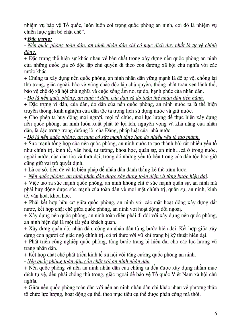 image for page Đề cương môn Giáo dục quốc phòng CNT2010