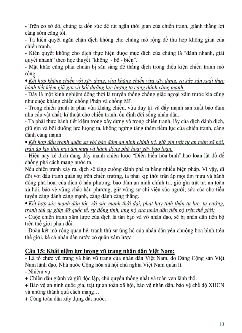 image for page Đề cương môn Giáo dục quốc phòng CNT2010