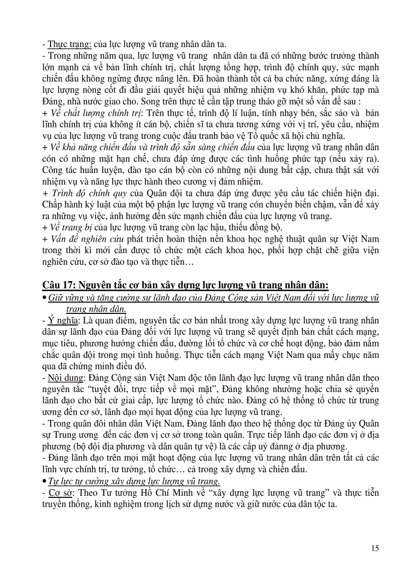 image for page Đề cương môn Giáo dục quốc phòng CNT2010