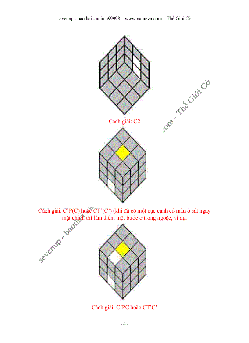 image for page Hướng dẫn chơi Rubik một cách đơn giản