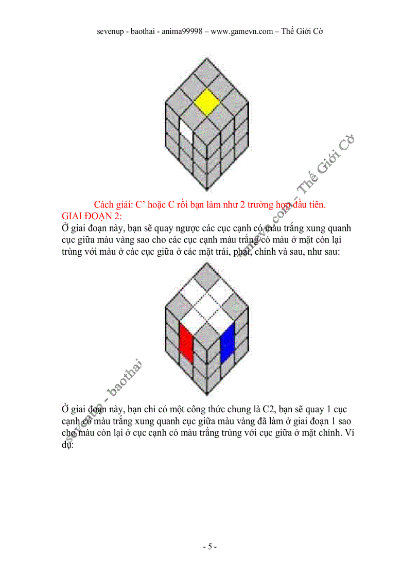 image for page Hướng dẫn chơi Rubik một cách đơn giản