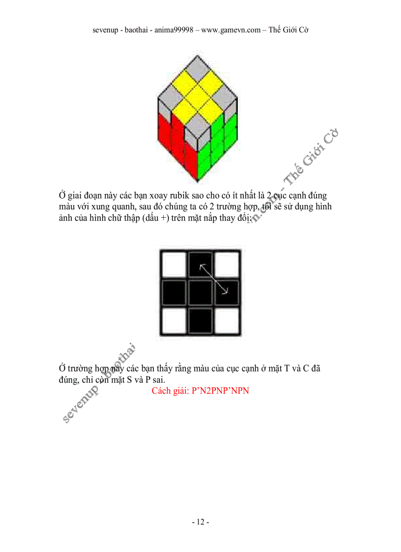 image for page Hướng dẫn chơi Rubik một cách đơn giản