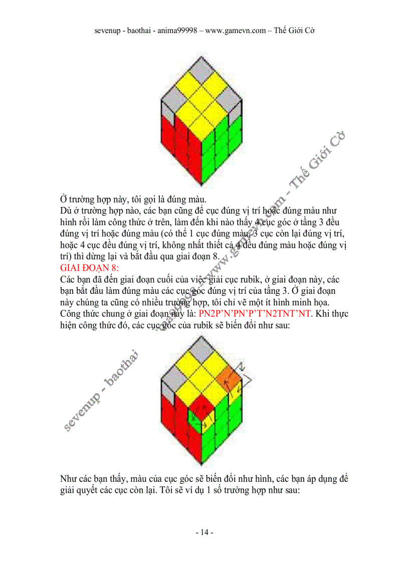 image for page Hướng dẫn chơi Rubik một cách đơn giản