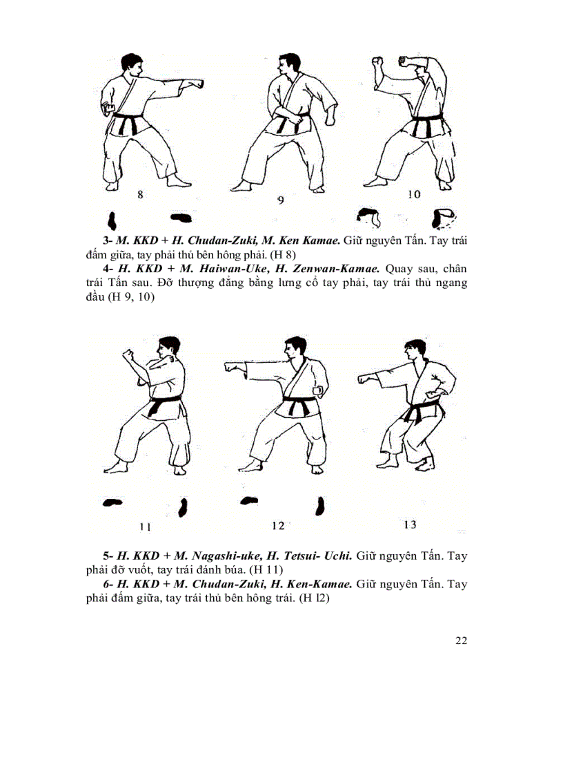 image for page Karate Các bài quyền từ đai trắng lên đai đen