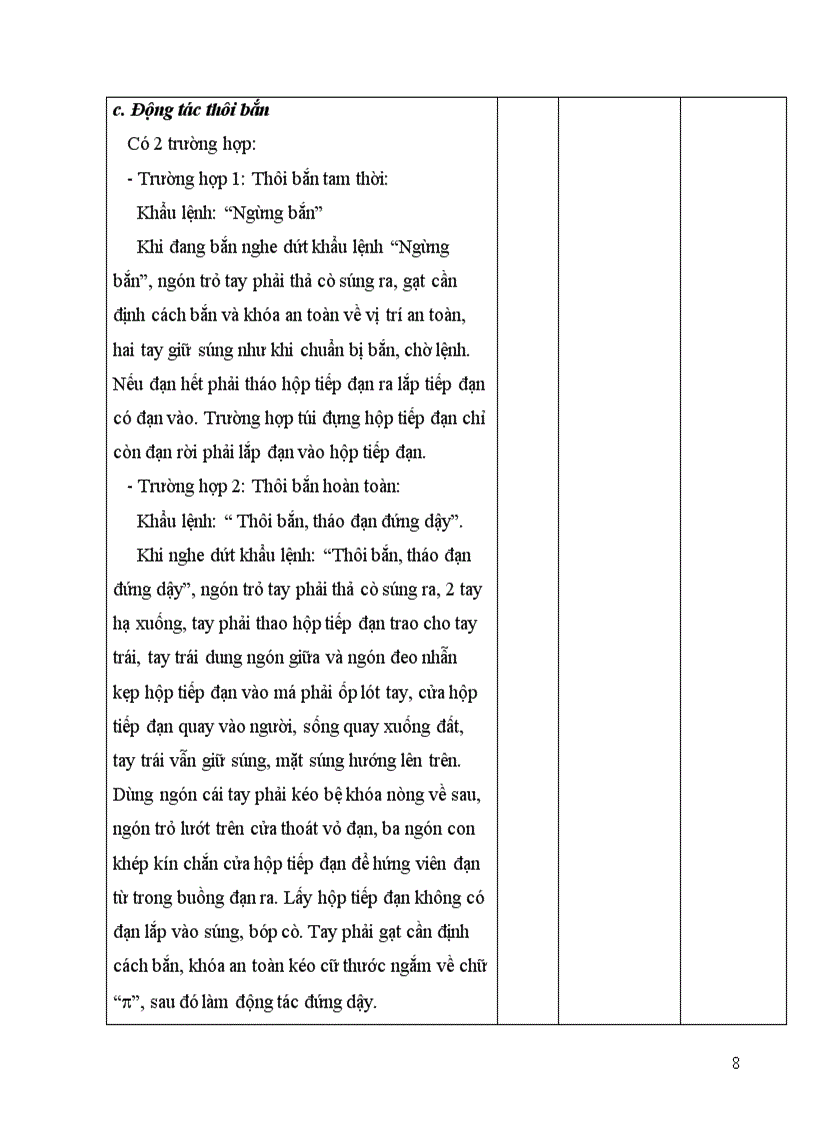 image for page Kỹ thuật bắn súng tiểu liên AK