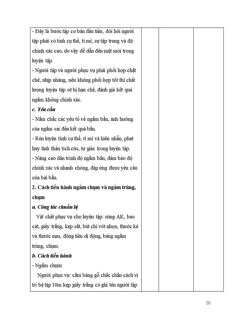 image for page Kỹ thuật bắn súng tiểu liên AK