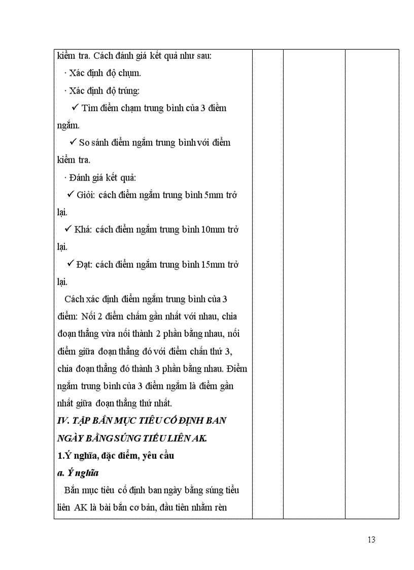 image for page Kỹ thuật bắn súng tiểu liên AK