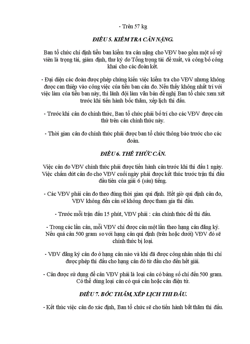 image for page Luật tđ võ cổ truyền