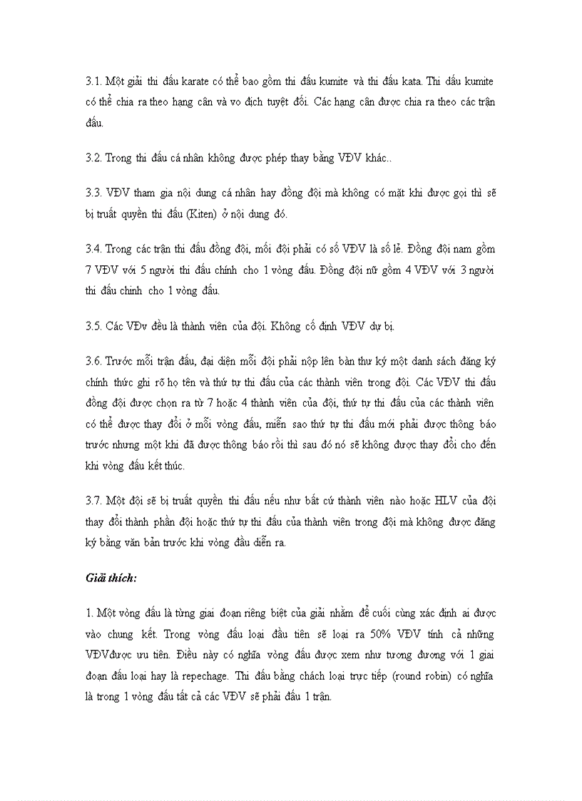 image for page Luật thi đấu karate