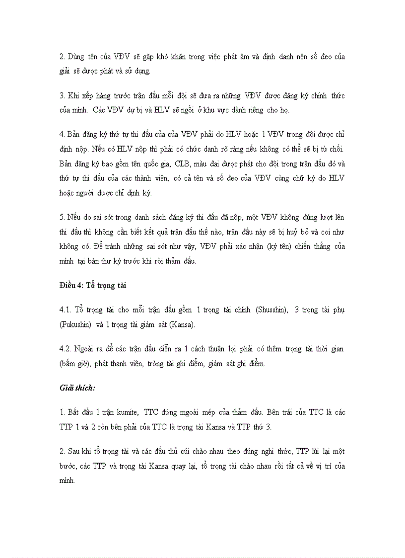 image for page Luật thi đấu karate