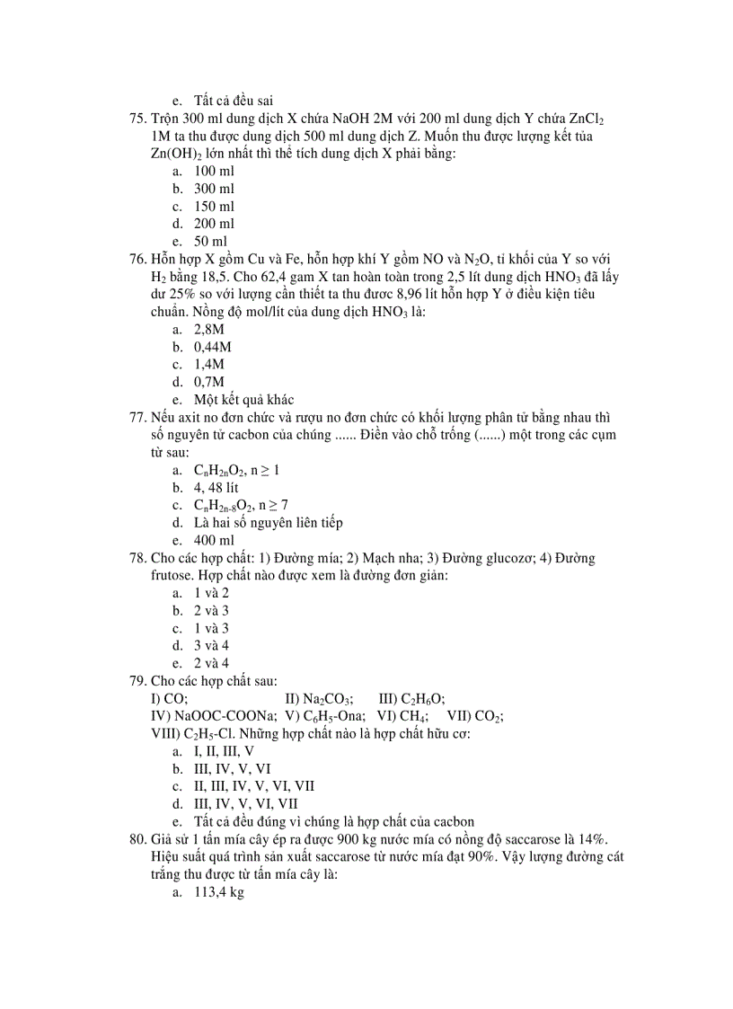image for page 300 câu hỏi trắc nghiệm và đáp án hóa học
