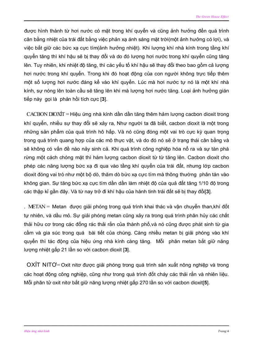 image for page Ảhưởng của hiệu ứng nhà kính đến mtrường