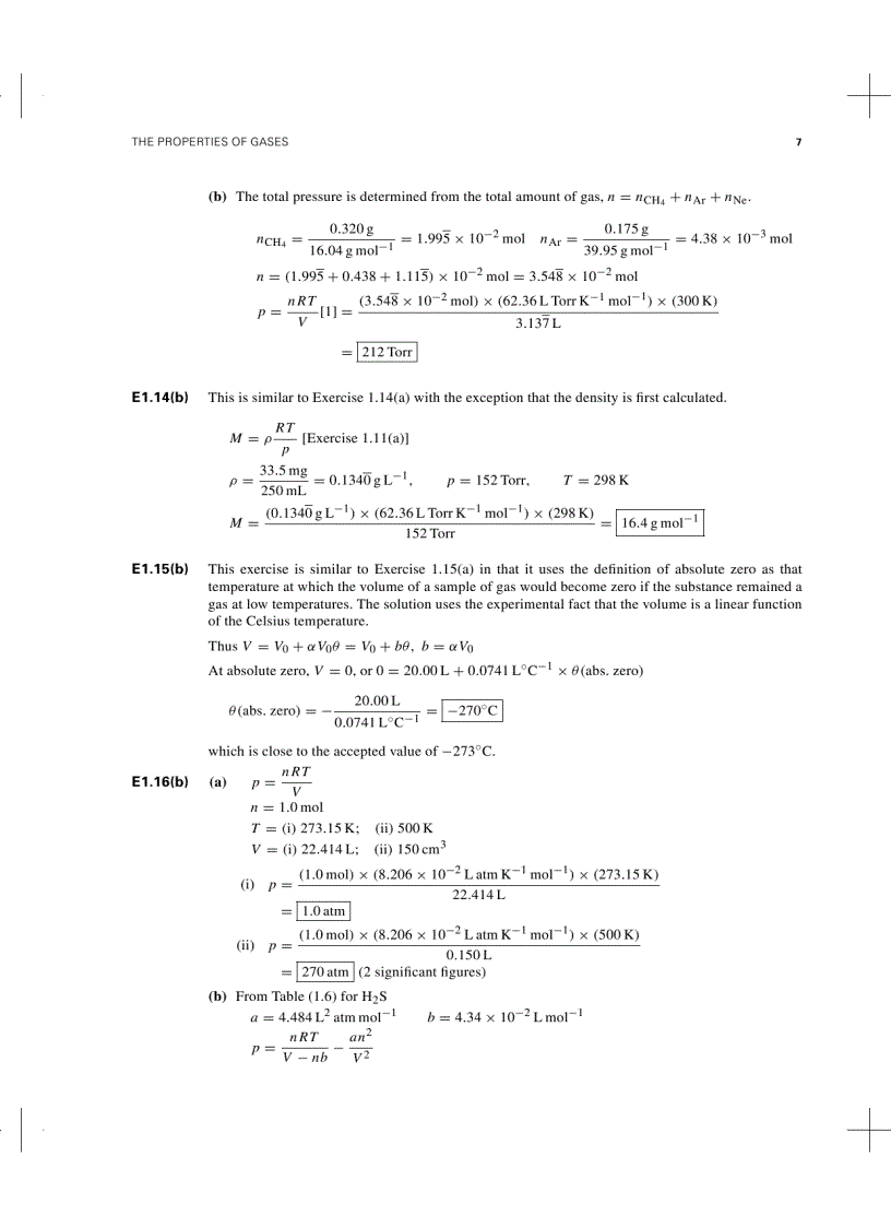 image for page Atkins Physical Chemistry Solution Manual 7th Ed