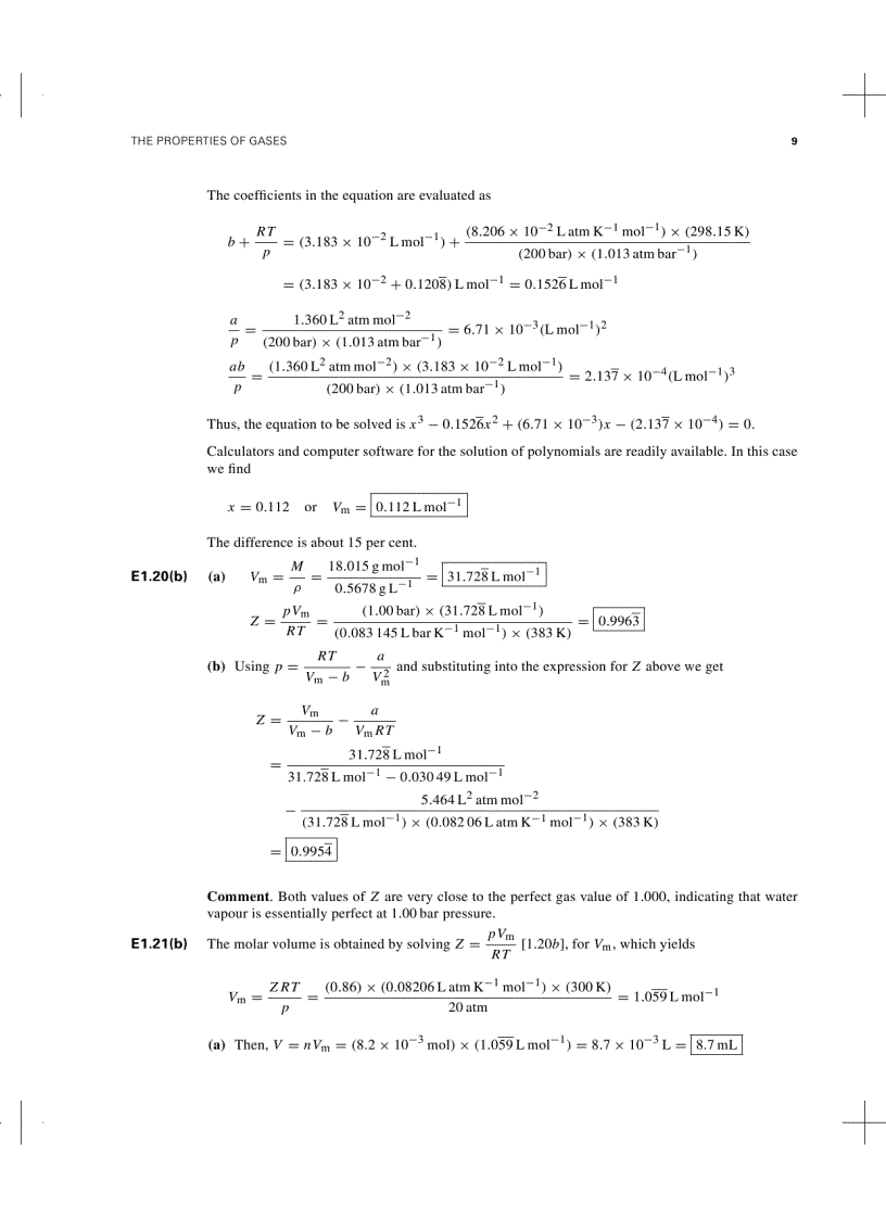 image for page Atkins Physical Chemistry Solution Manual 7th Ed