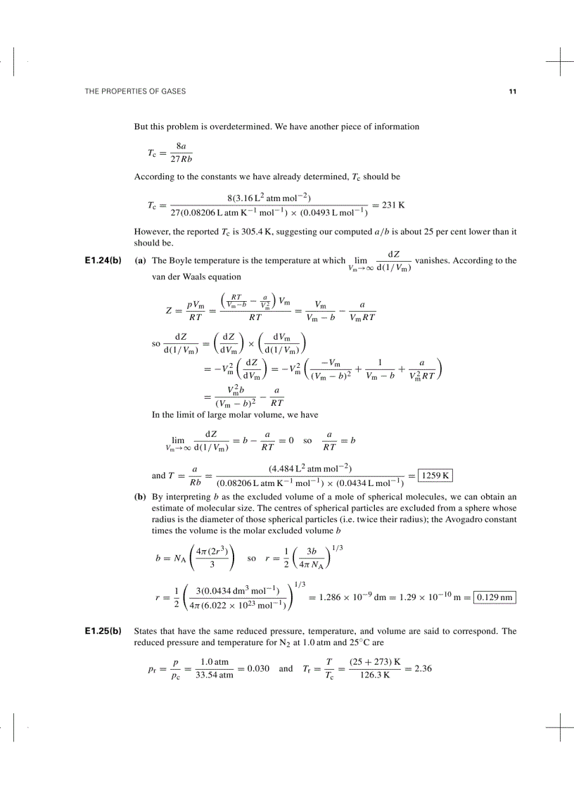 image for page Atkins Physical Chemistry Solution Manual 7th Ed