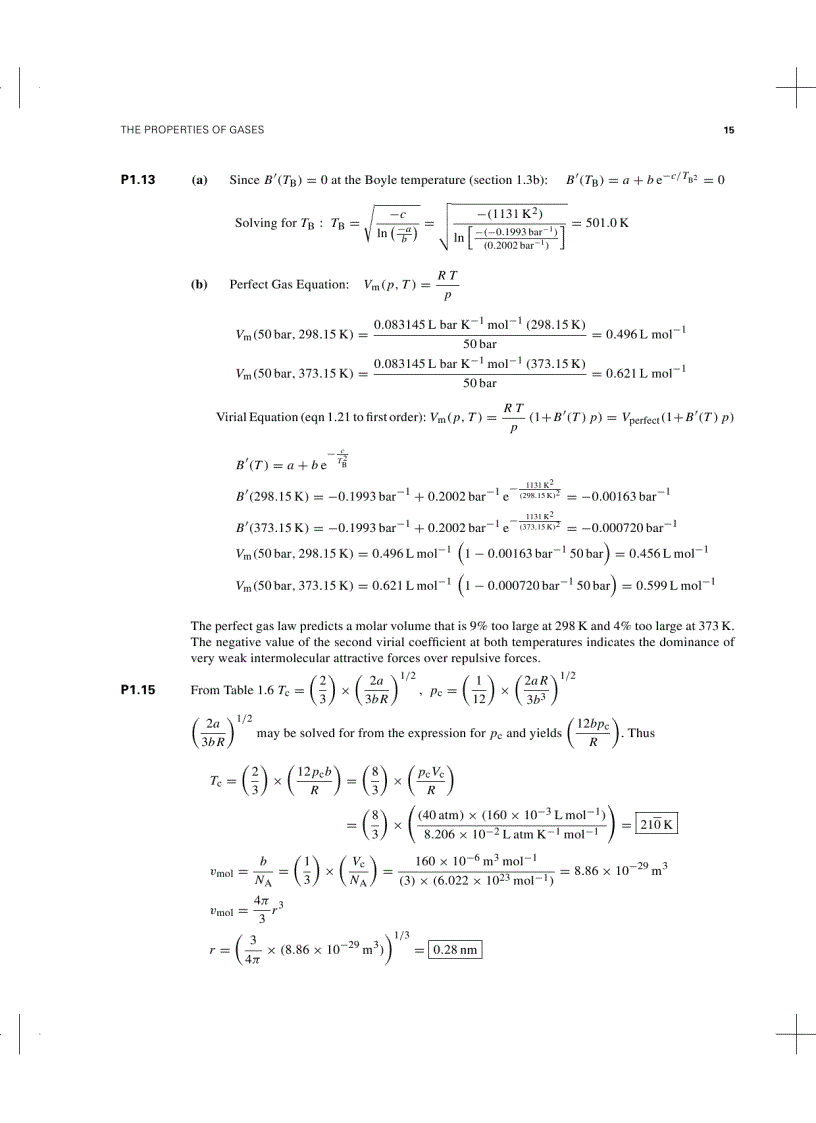 image for page Atkins Physical Chemistry Solution Manual 7th Ed