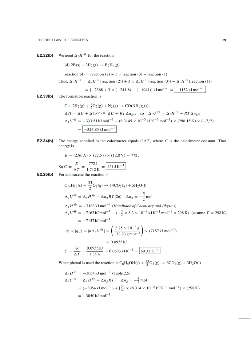image for page Atkins Physical Chemistry Solution Manual 7th Ed