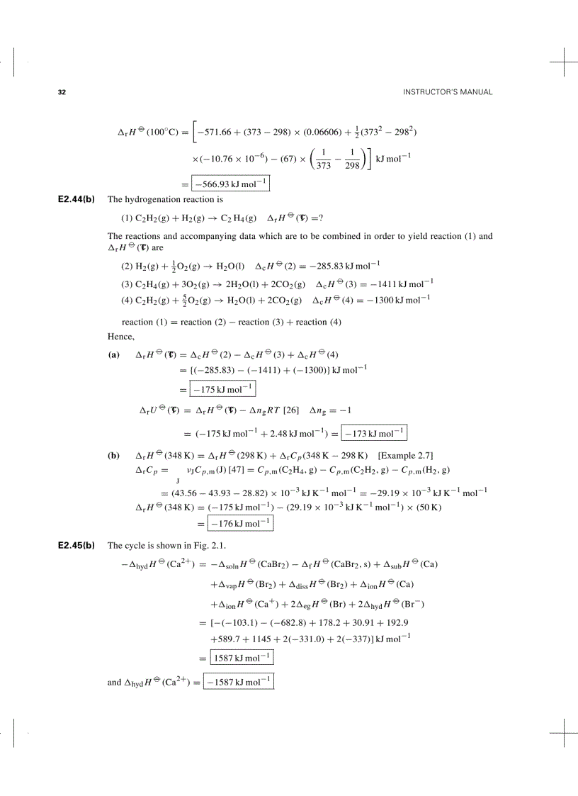 image for page Atkins Physical Chemistry Solution Manual 7th Ed