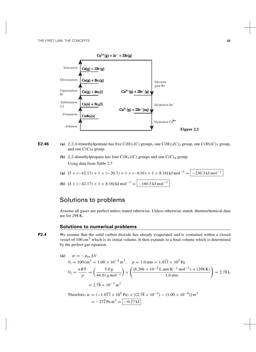 image for page Atkins Physical Chemistry Solution Manual 7th Ed