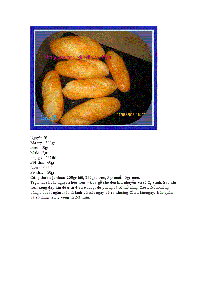 image for page Banh my baguest