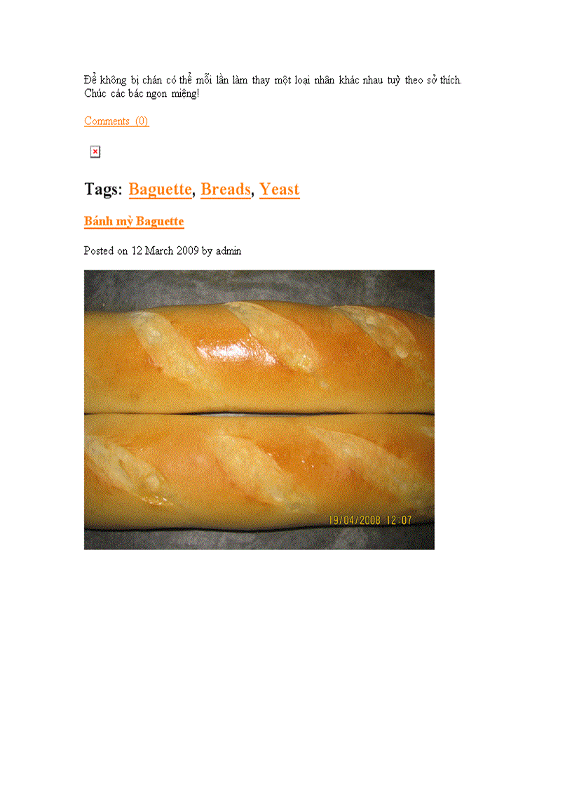 image for page Banh my baguest