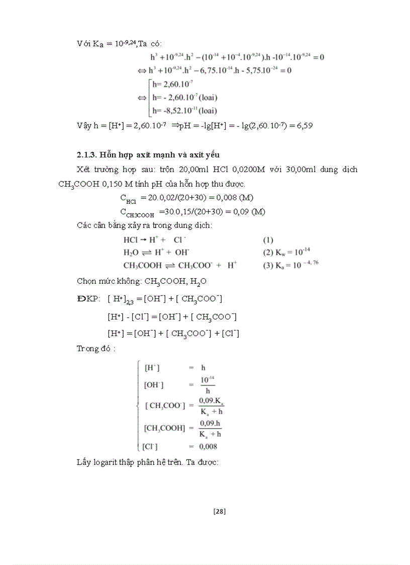 image for page Cân bằng axit bazo