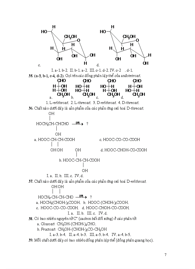 image for page Đề thi trắc nghiệm học phần iii hóa hữu cơ