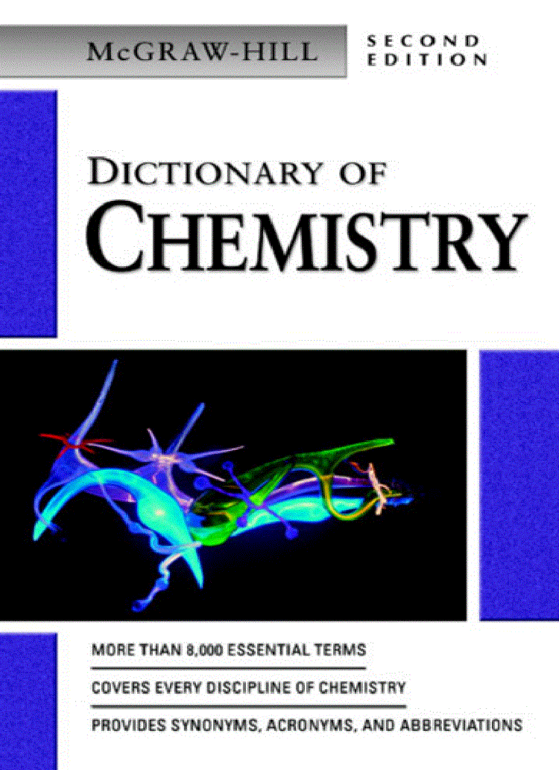 image for page Dictionary of Chemistry