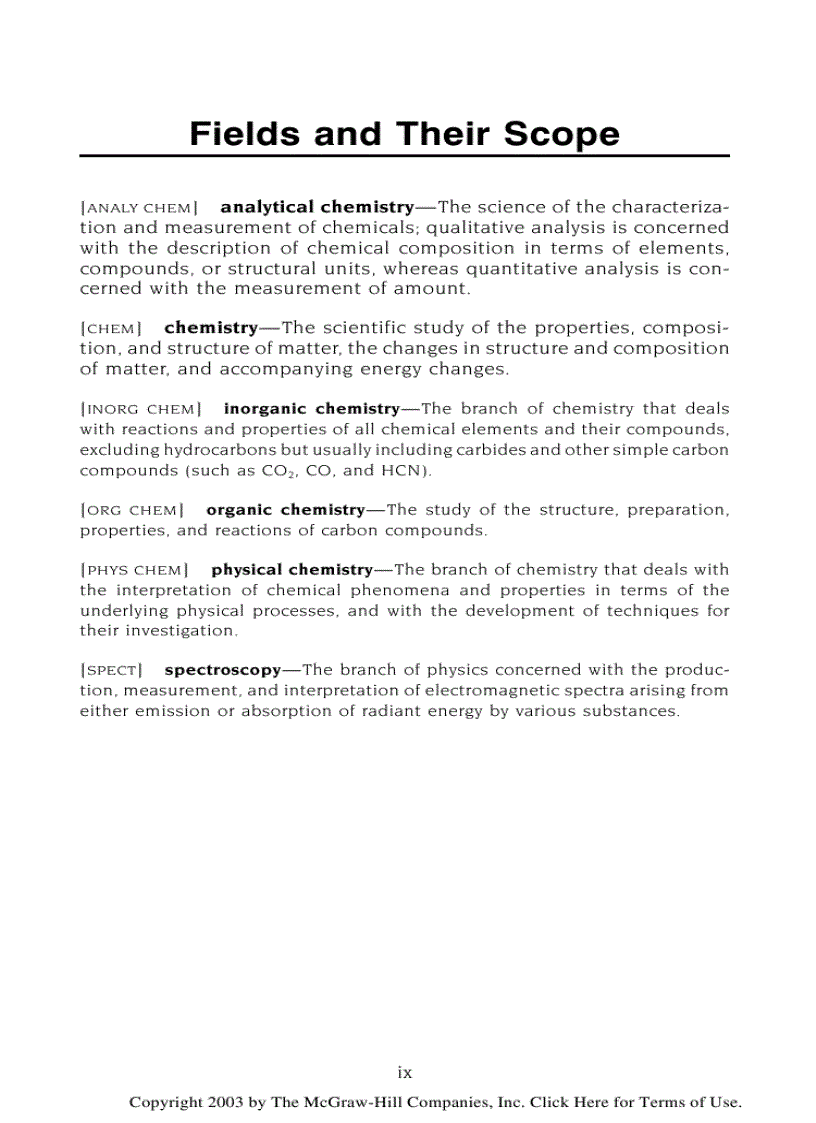 image for page Dictionary of Chemistry