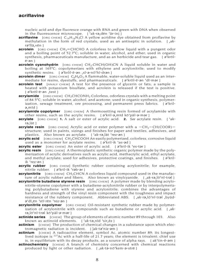 image for page Dictionary of Chemistry