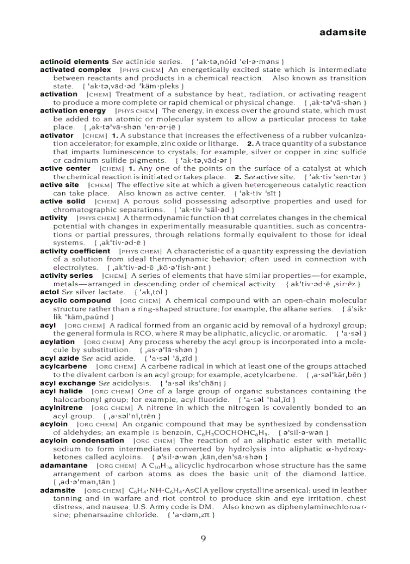 image for page Dictionary of Chemistry