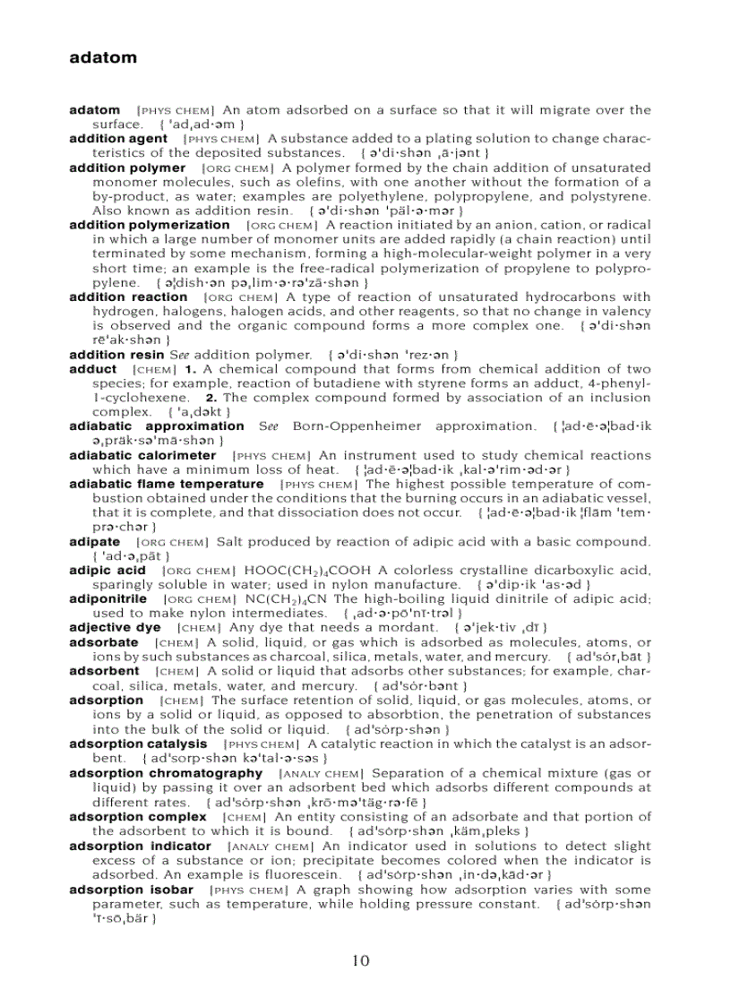 image for page Dictionary of Chemistry