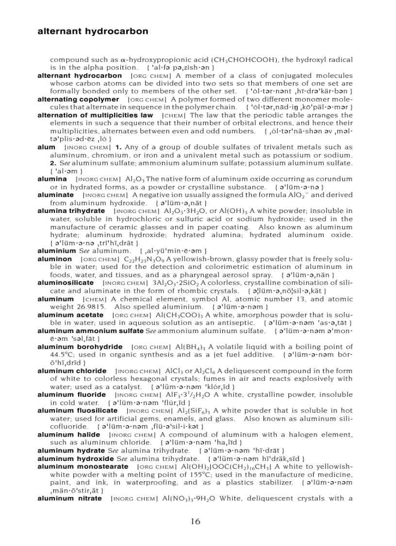 image for page Dictionary of Chemistry