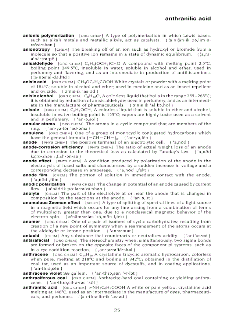 image for page Dictionary of Chemistry