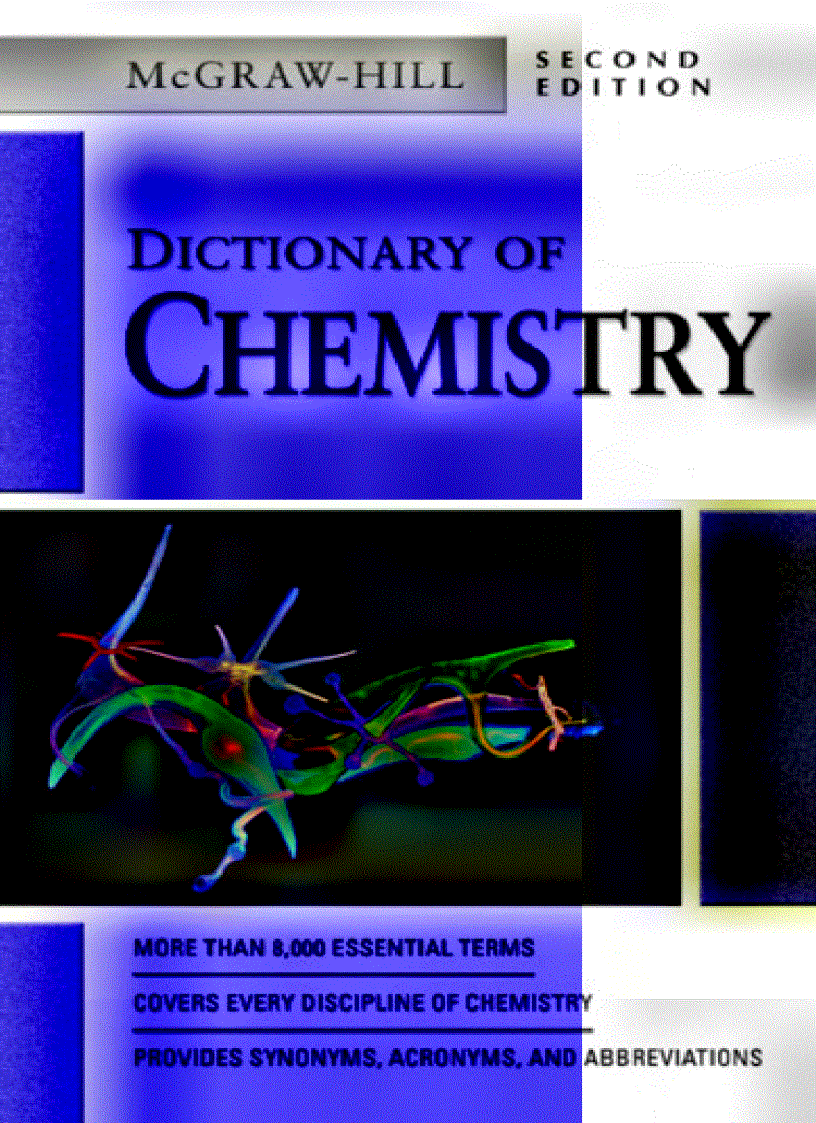 Dictionary of Chemistry 1