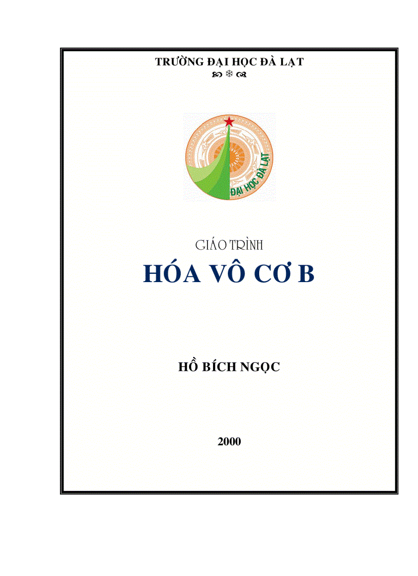 image for page Giao trinh hoa hoc vo co 1