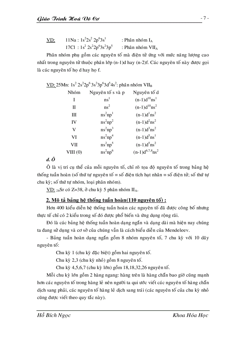 image for page Giao trinh hoa hoc vo co 1