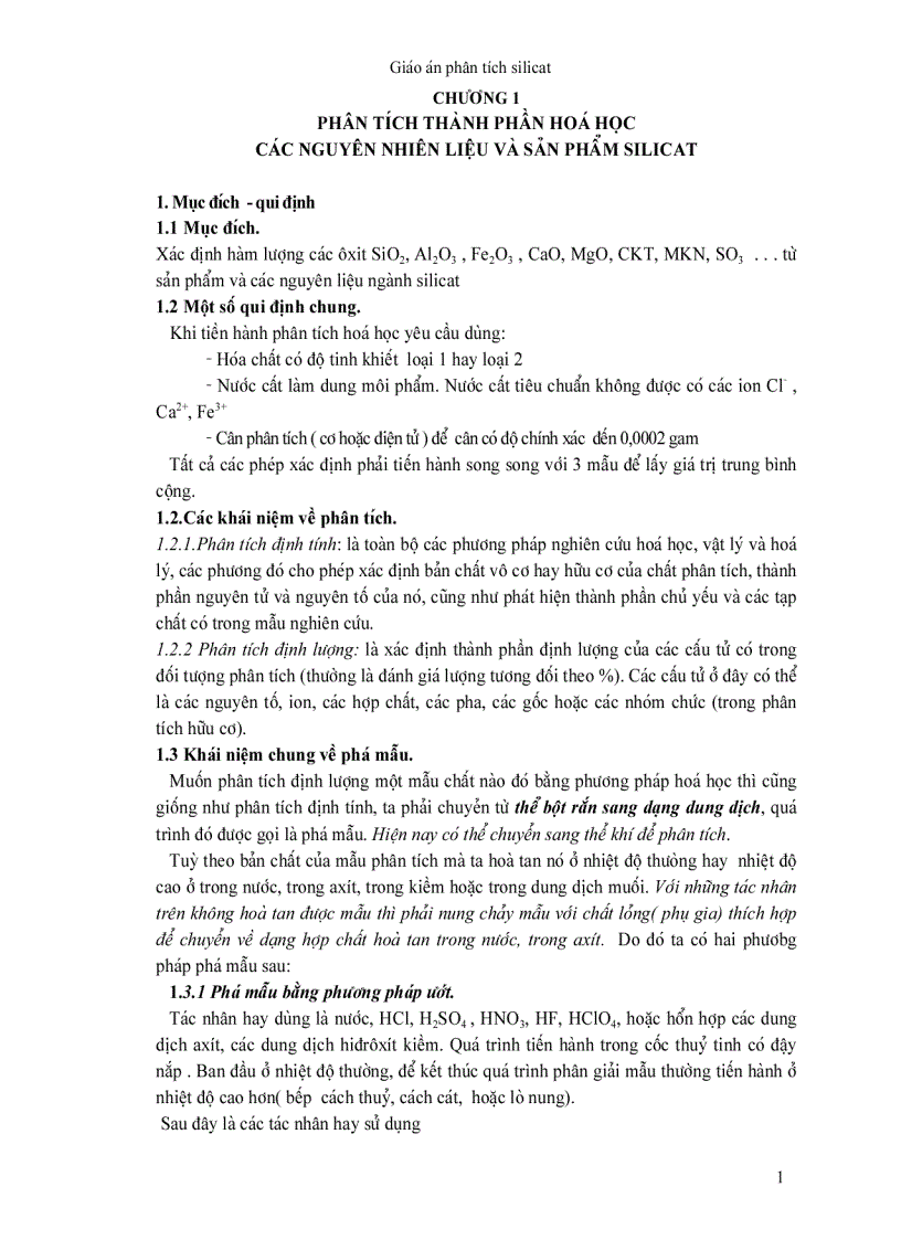 image for page Giao trình phân tích silicat