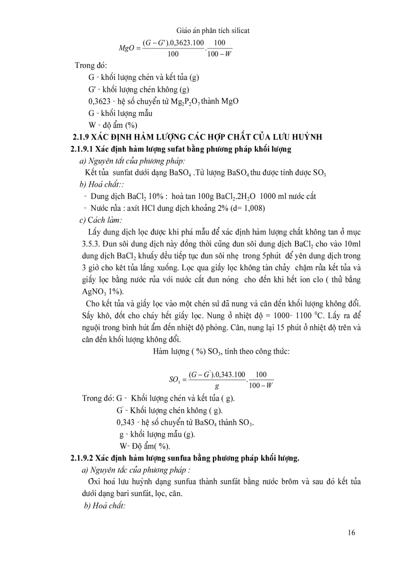 image for page Giao trình phân tích silicat