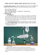 Thiết bị dạy học tự làm