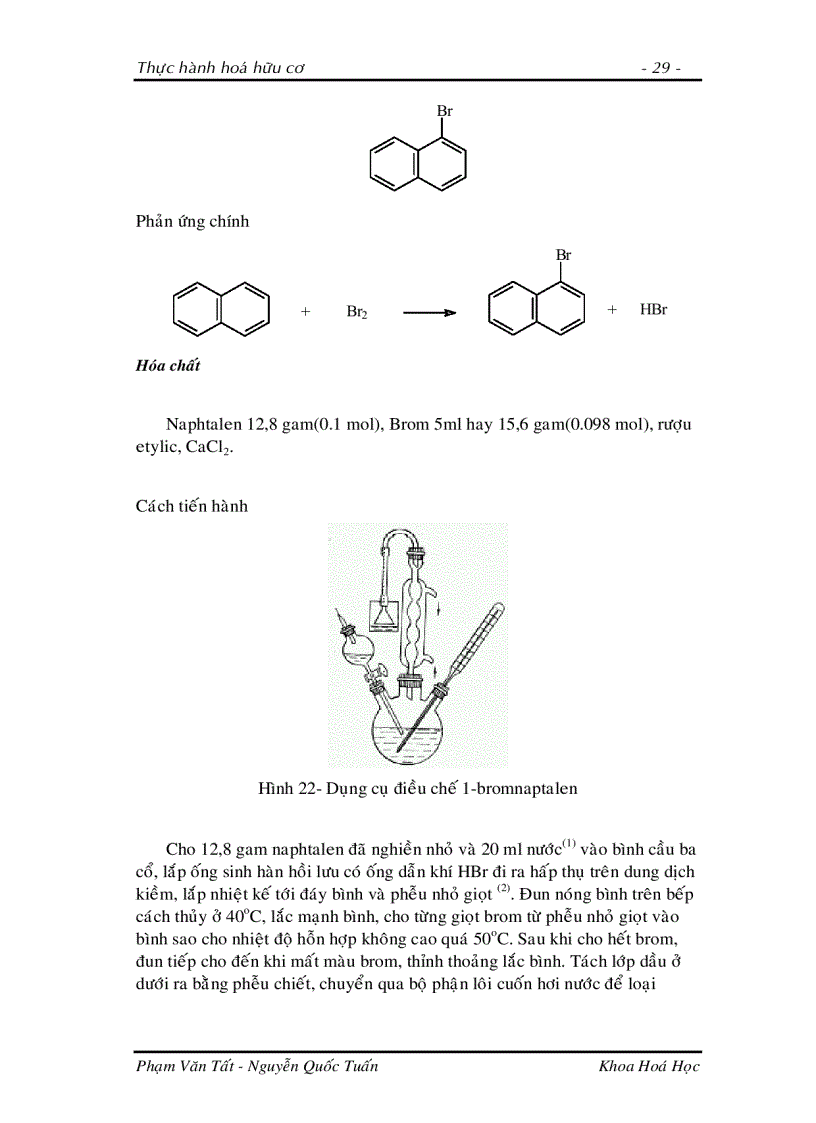 image for page Thực hành Hóa học Hữu cơ