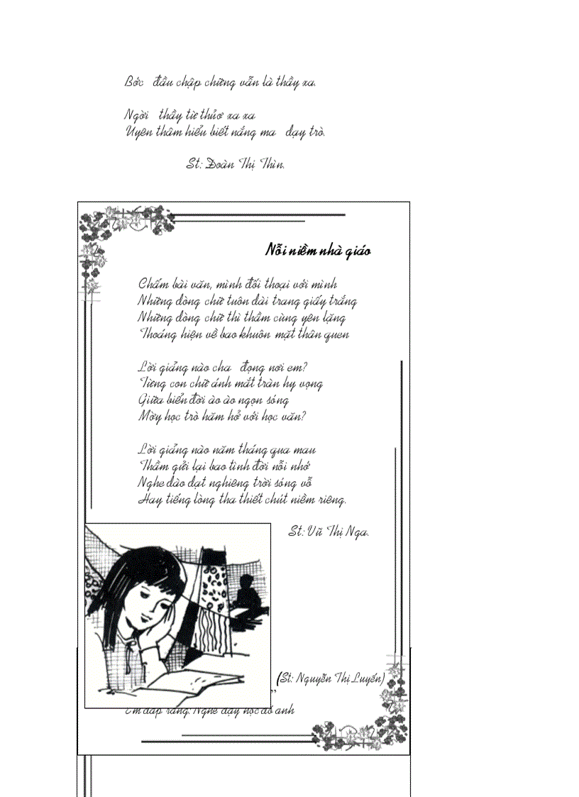 image for page 100 BàI ThƠ Về ThẦy Cô