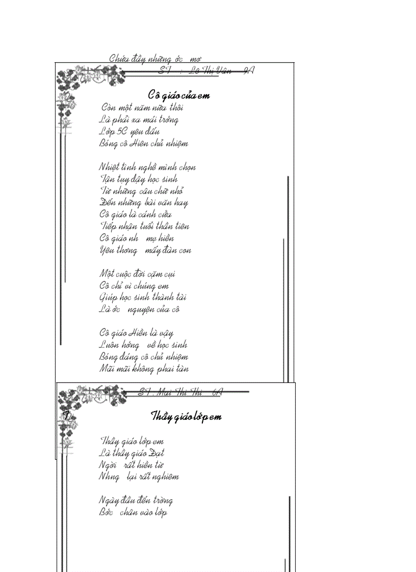 image for page 100 BàI ThƠ Về ThẦy Cô